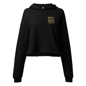 Una Vida Women's Crop Hoodie