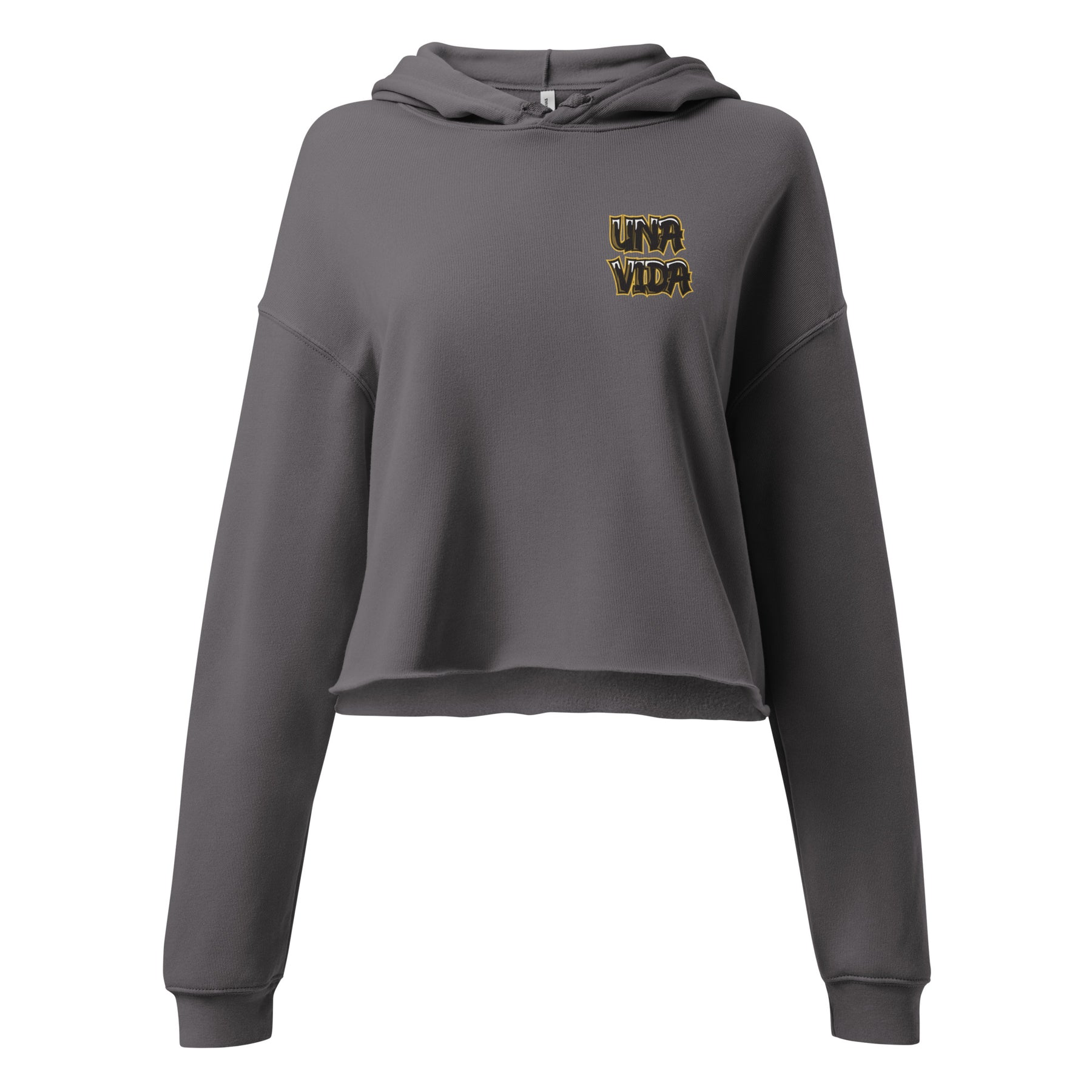 Una Vida Women's Crop Hoodie